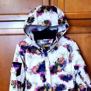 ski snowboard Jacket Boulder waterproof Girls size Large 14-16